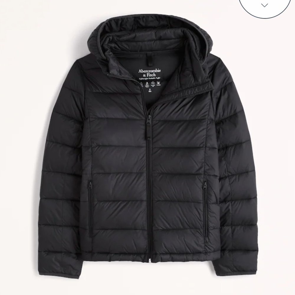 Abercrombie & Fitch Lightweight Packable Puffer